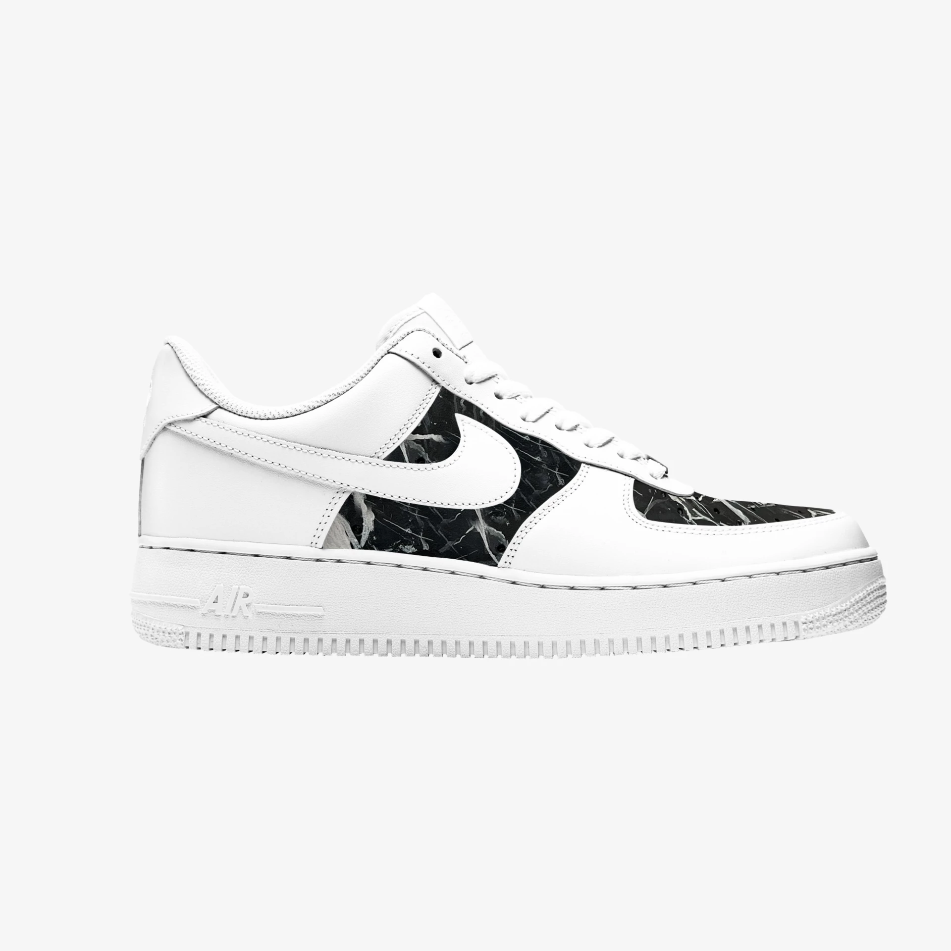 AF1 CUSTOM MARBLE BLACK L atelier de la basket