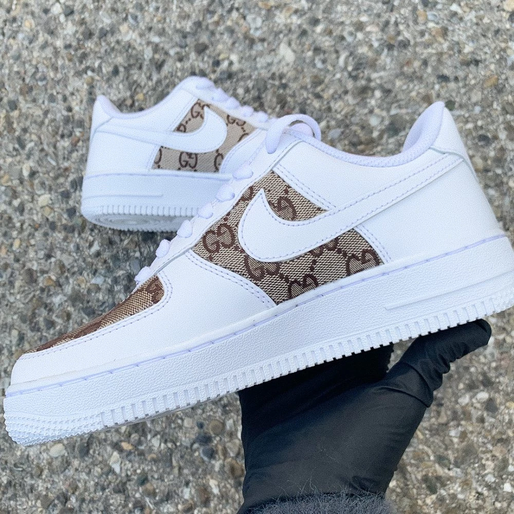 AF1 CUSTOM GOLD GUCCI L atelier de la basket